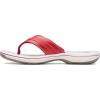 imageClarks Womens Breeze Sea FlipFlopRed Synthetic