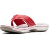 imageClarks Womens Breeze Sea FlipFlopRed Synthetic