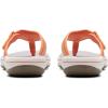 imageClarks Womens Breeze Sea FlipFlopTangerinePop Synthetic