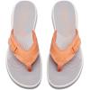 imageClarks Womens Breeze Sea FlipFlopTangerinePop Synthetic