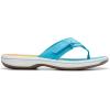 imageClarks Womens Breeze Sea FlipFlopTurquoise Ombre