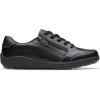 imageClarks Womens Bryianne Bayla SneakerBlack Leather