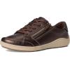 imageClarks Womens Bryianne Bayla SneakerBronze Metallic Leather