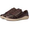 imageClarks Womens Bryianne Bayla SneakerBronze Metallic Leather