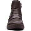 imageClarks Womens Caroline Orchid Ankle BootDark Brown