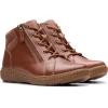 imageClarks Womens Caroline Park Ankle BootTan Combi