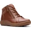 imageClarks Womens Caroline Park Ankle BootTan Combi