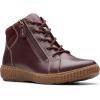 imageClarks Womens Caroline Park Ankle BootWine Combi