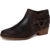 imageClarks Womens Danyelle Gema Ankle BootTaupe Oily Leather