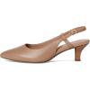 imageClarks Womens Kepley Lane PumpWarm Beige Leather