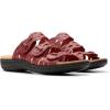 imageClarks Womens Laurieann Ruby Flat SandalRed Leather