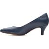 imageClarks Womens Linvale Jerica PumpNavy Leather