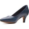 imageClarks Womens Linvale Jerica PumpNavy Leather
