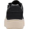 imageClarks Womens Mykah Joy SneakerBlack Leather