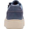 imageClarks Womens Mykah Joy SneakerDenim Blue Leather