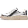 imageClarks Womens Mykah Joy SneakerSilver Leather