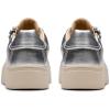 imageClarks Womens Mykah Joy SneakerSilver Leather