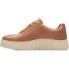 imageClarks Womens Mykah Joy SneakerTan Leather