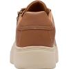 imageClarks Womens Mykah Joy SneakerTan Leather