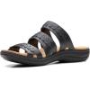 imageClarks womens Laurieann CoveFlat SandalBlack Leather