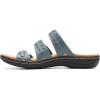 imageClarks womens Laurieann CoveFlat SandalBlue Grey Leather