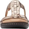 imageClarks womens Laurieann KayMetallic Leather