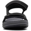 imageClarks womens Mira BayFlat SandalBlack
