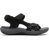 imageClarks womens Mira BayFlat SandalBlack Textile
