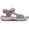 imageClarks womens Mira BayFlat SandalStone Textile