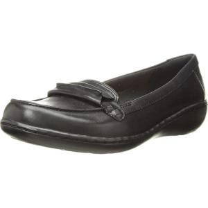 imageClarks Ashland Bubble Loafer Womens Slip OnBlack Leather