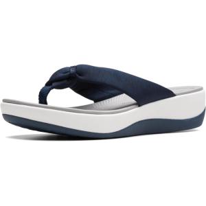 imageClarks Womens Arla Glison Flip FlopBlue Fabric
