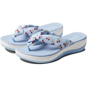 imageClarks Womens Arla Glison Flip FlopBlue Synthetic