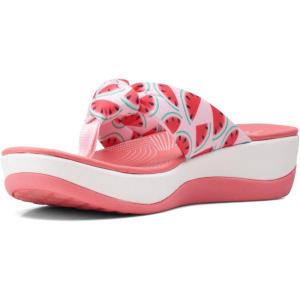 imageClarks Womens Arla Glison Flip FlopBlush Textile