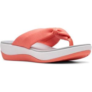 imageClarks Womens Arla Glison Flip FlopCoral Synthetic