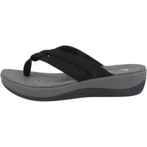 imageClarks Womens Arla Kaylie FlipFlop SandalsBlack Textile