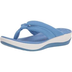 imageClarks Womens Arla Kaylie FlipFlop SandalsBlue Jersey