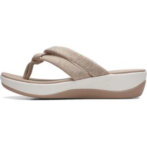 imageClarks Womens Arla Kaylie FlipFlop SandalsSand Textile