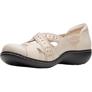 imageClarks Womens Ashland Spin QSlipOn LoaferIvory Leather