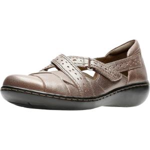 imageClarks Womens Ashland Spin QSlipOn LoaferPewter