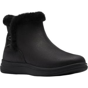 imageClarks Womens Breeze Fur Ankle BootBlack Combi