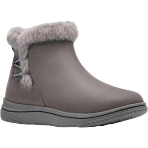 imageClarks Womens Breeze Fur Ankle BootDark Grey