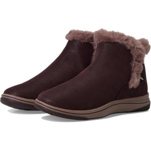 imageClarks Womens Breeze Fur Ankle BootMerlot