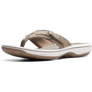 imageClarks Womens Breeze Sea FlipFlopTaupe