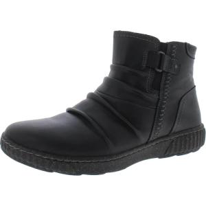 imageClarks Womens Caroline Orchid Ankle BootBlack Leat