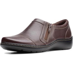 imageClarks Womens Cora Giny LoaferDark Brown Tumbled