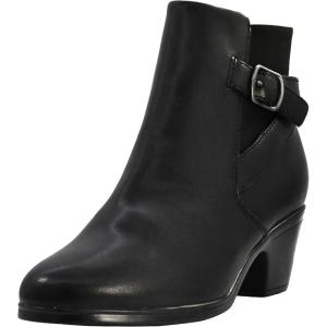 imageClarks Womens Emily 2 Lux Ankle BootBlack Leather