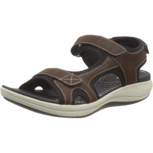 imageClarks womens Mira BayFlat SandalBrown