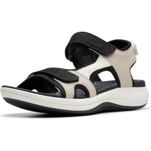 imageClarks womens Mira BayFlat SandalFlint Textile