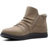 imageClarks Womens Breeze Range Ankle BootDark Taupe Synthetic