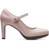 imageClarks Womens Ambyr Joy PumpBiege Dusty Rose Leather